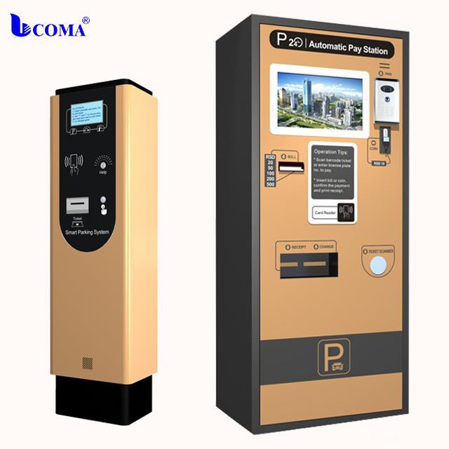 Autostāvvietu aprīkojuma rēķina automātiskā apmaksas termināļa kiosks tirdzniecības centram